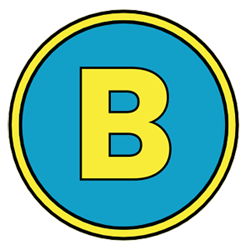 B